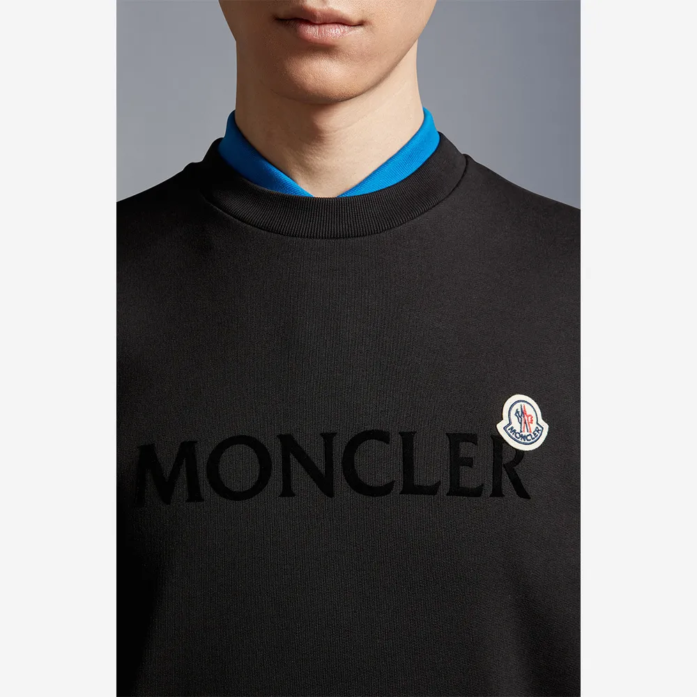 Logo Patch Sweatshirt by MONCLER