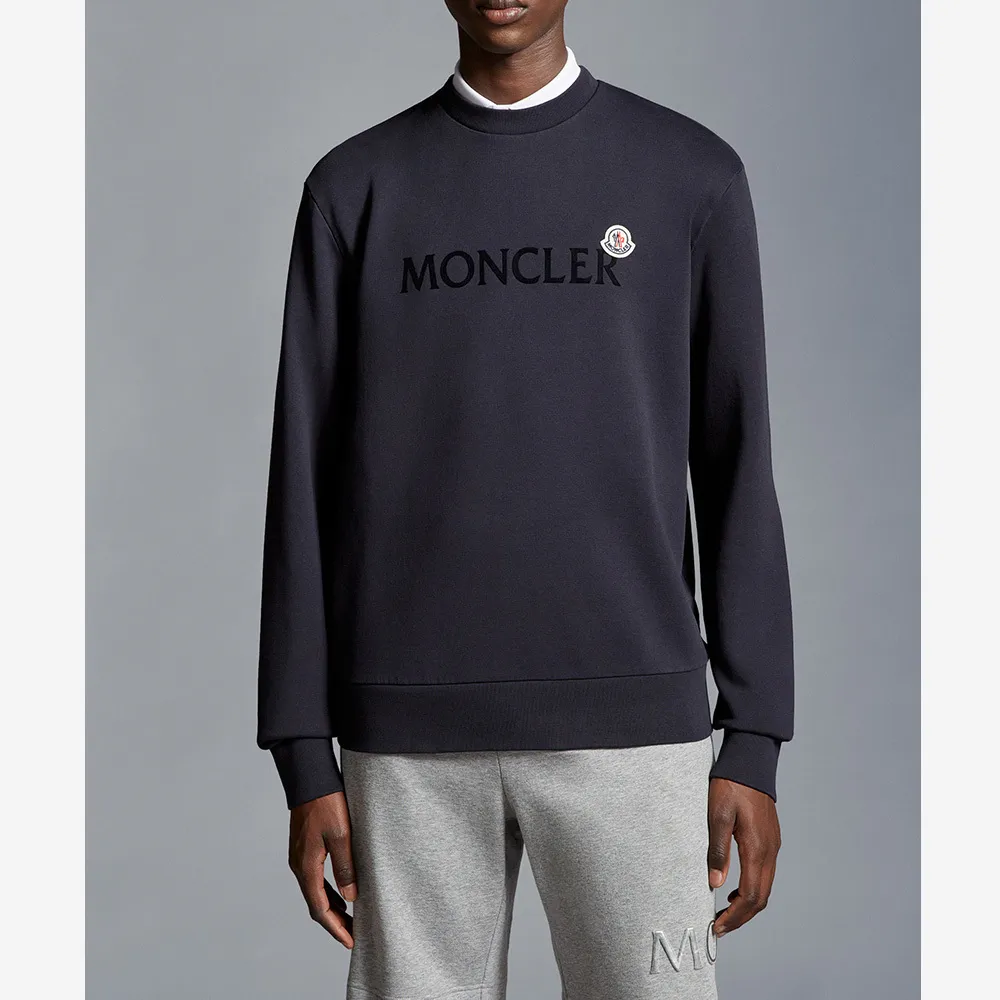 Logo Patch Sweatshirt by MONCLER