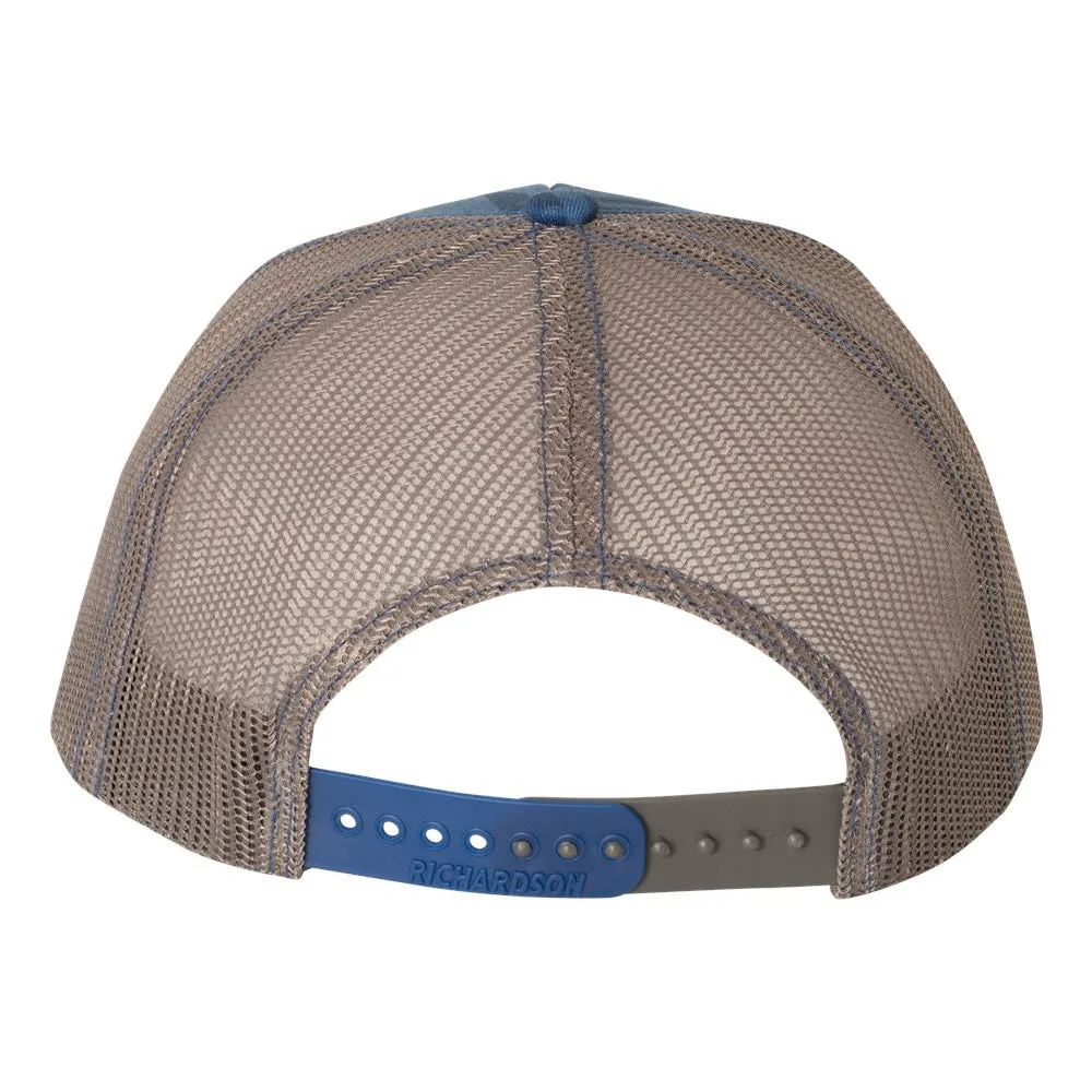 Monochromatic Blues Trucker Hat