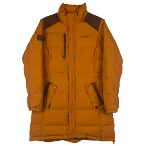 Montbell Orange Long Puffer Coat