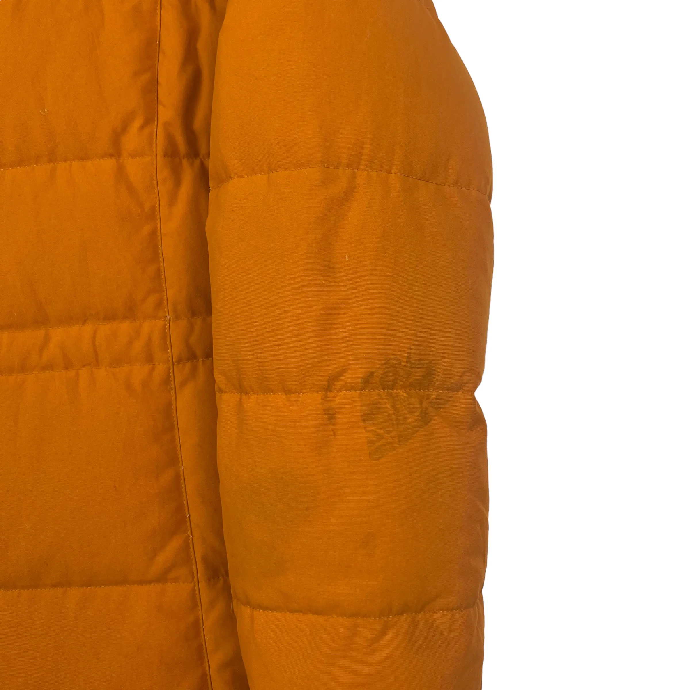 Montbell Orange Long Puffer Coat