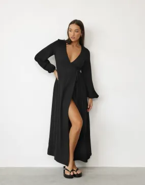 Black Mori Maxi Dress