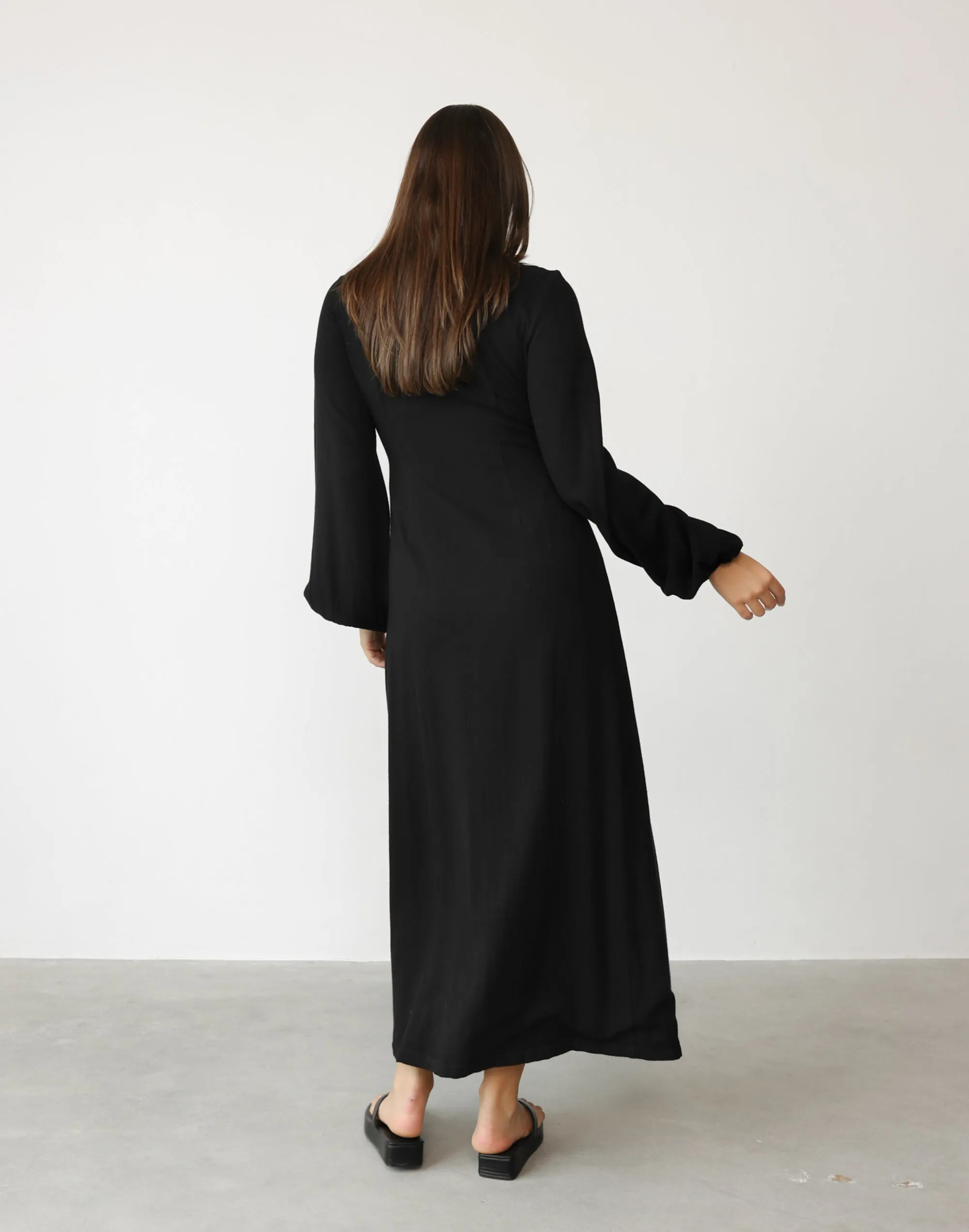 Black Mori Maxi Dress