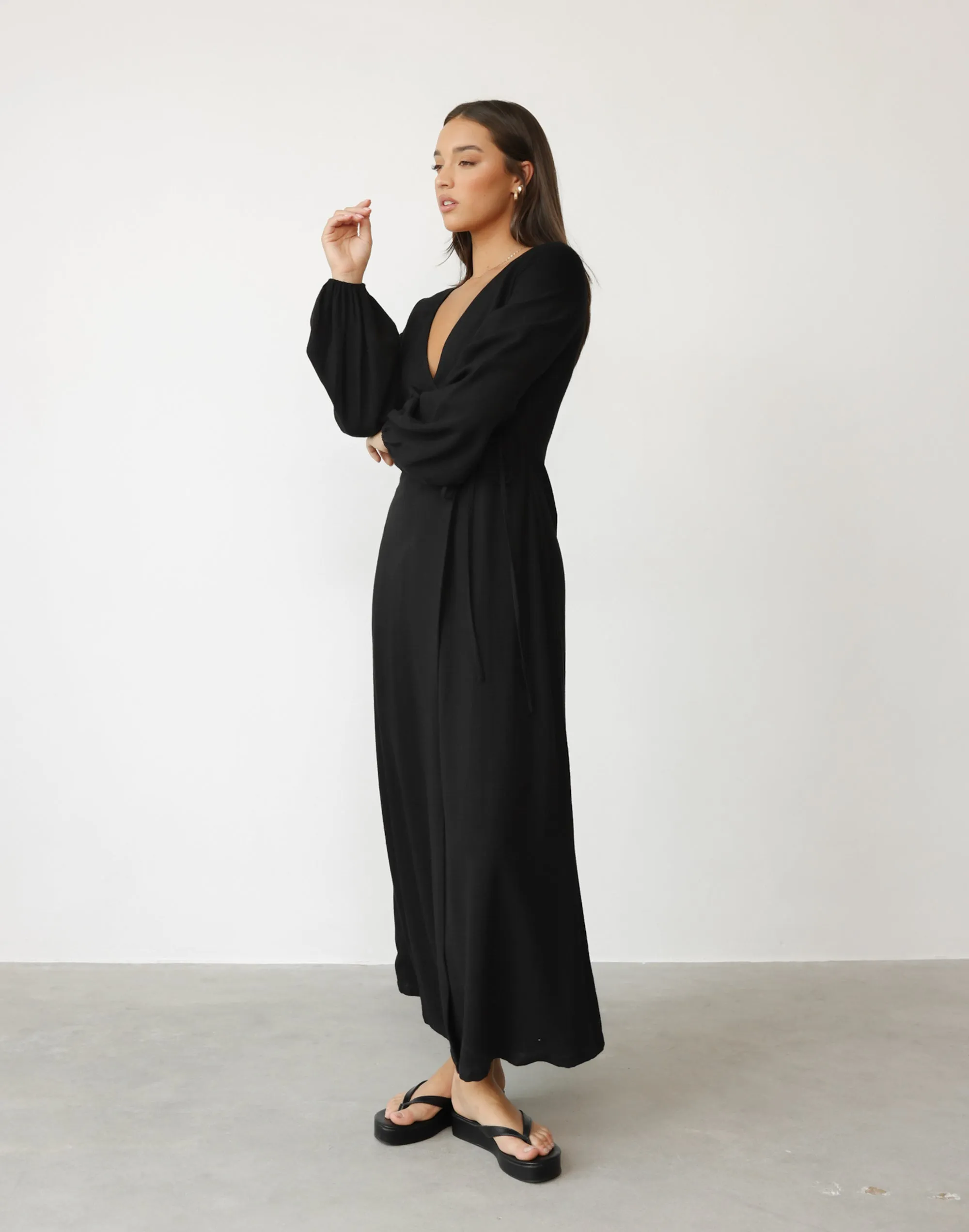 Black Mori Maxi Dress