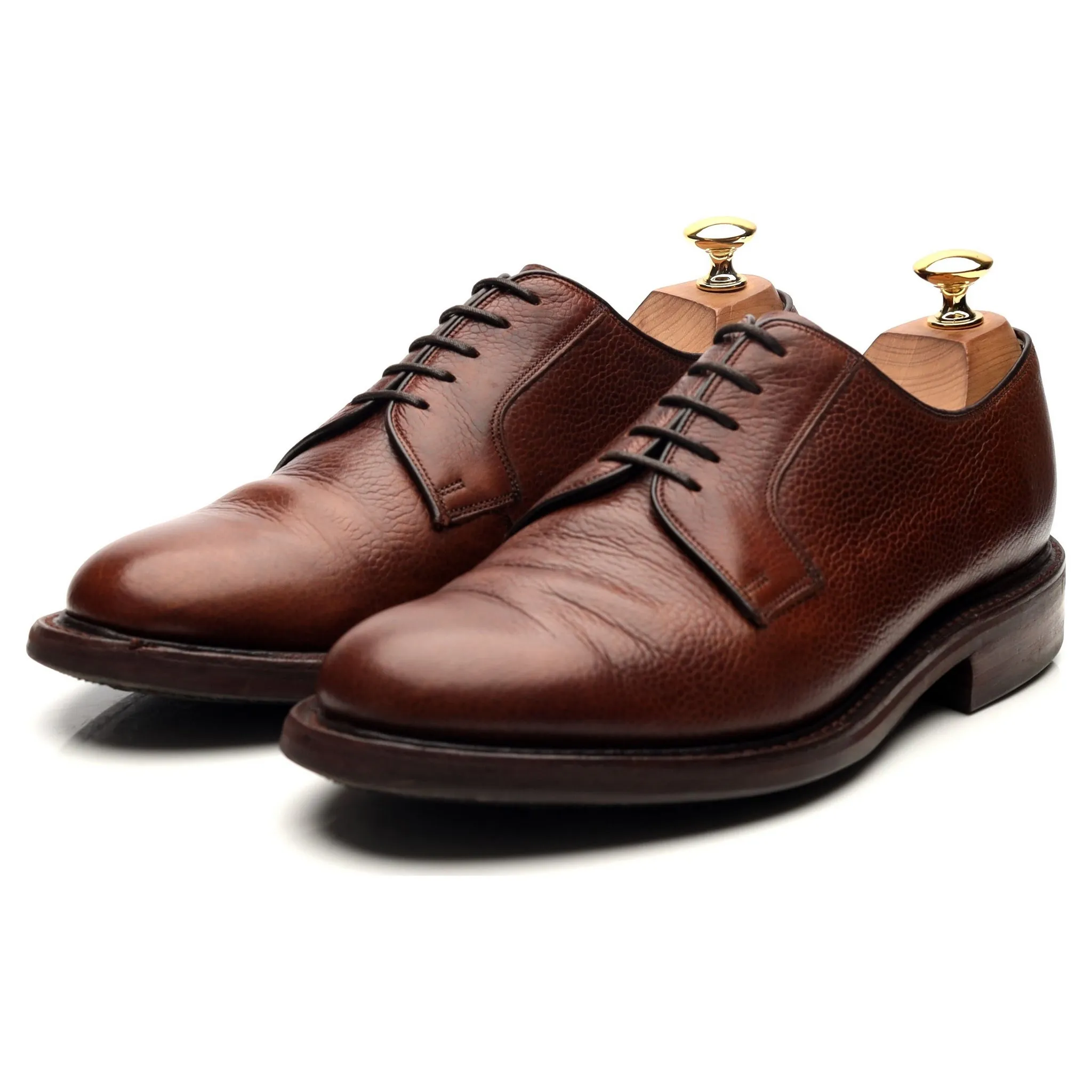 'Nairn' Brown Leather Derby UK 6.5 F