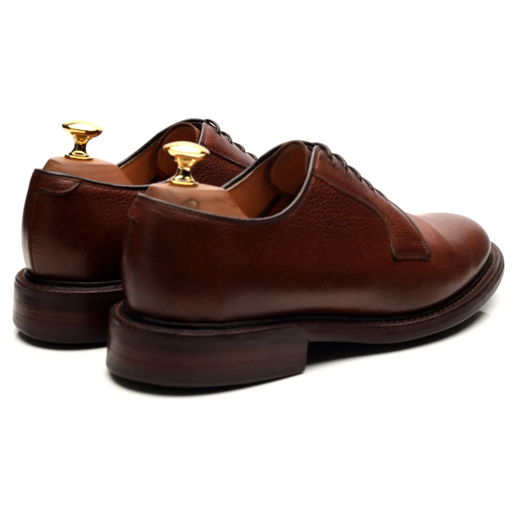 'Nairn' Brown Leather Derby UK 6.5 F