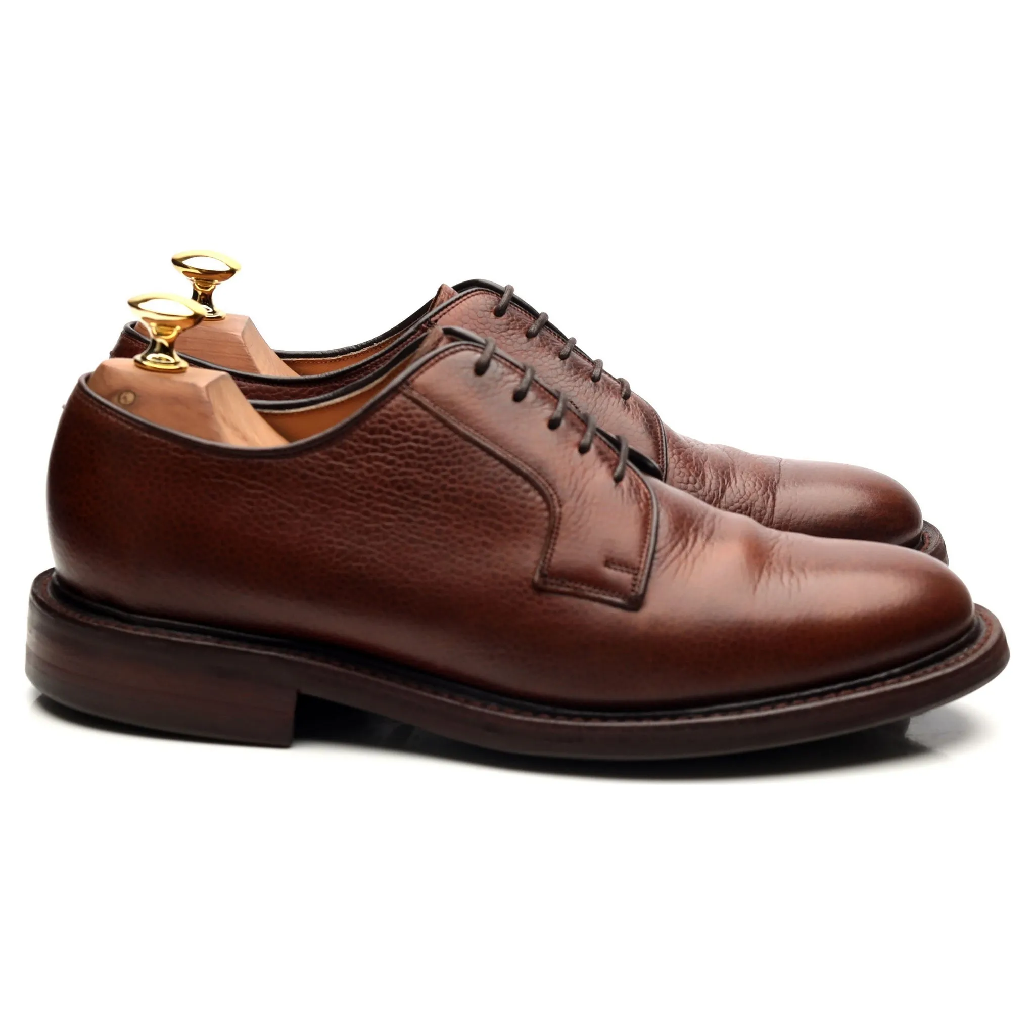 'Nairn' Brown Leather Derby UK 6.5 F