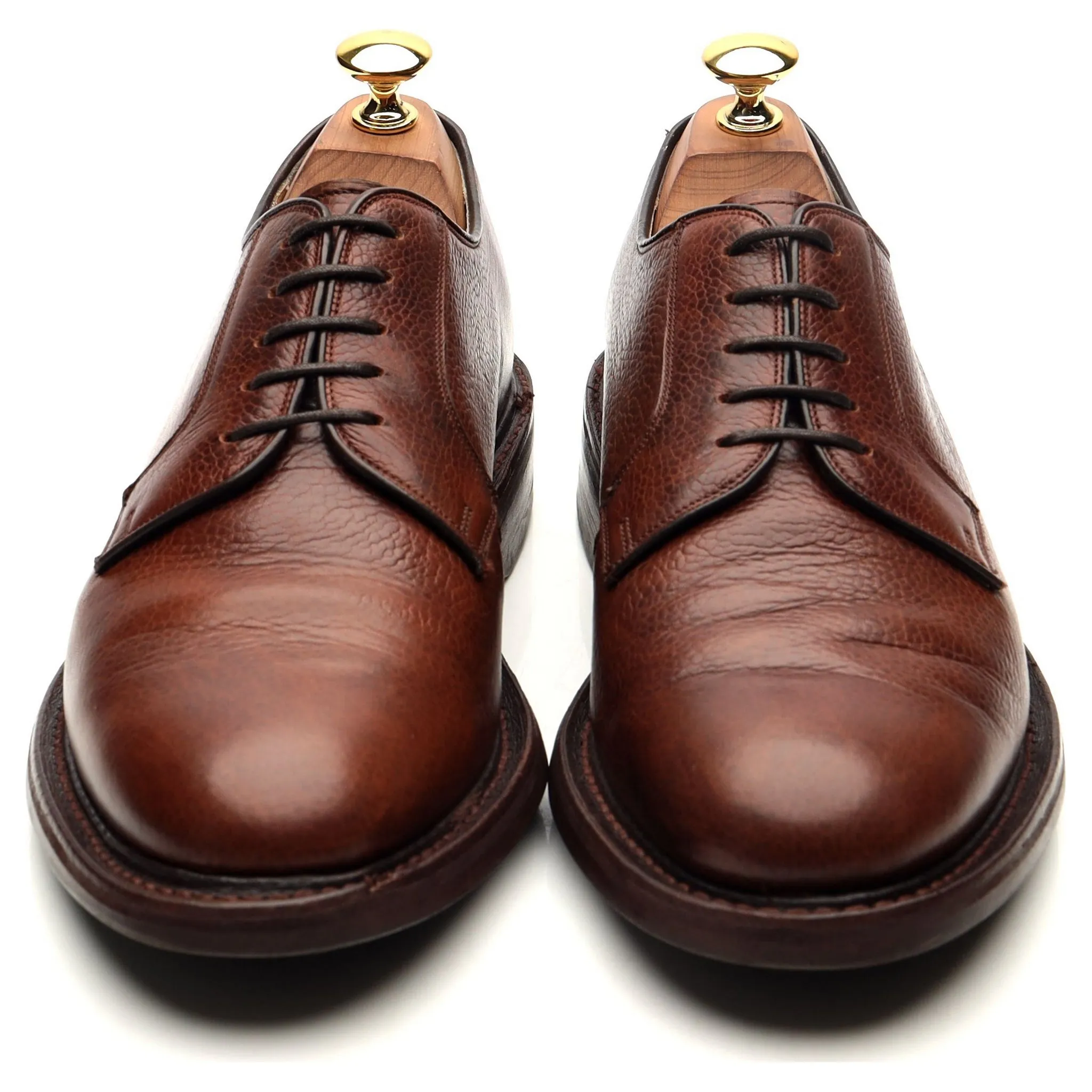 'Nairn' Brown Leather Derby UK 6.5 F