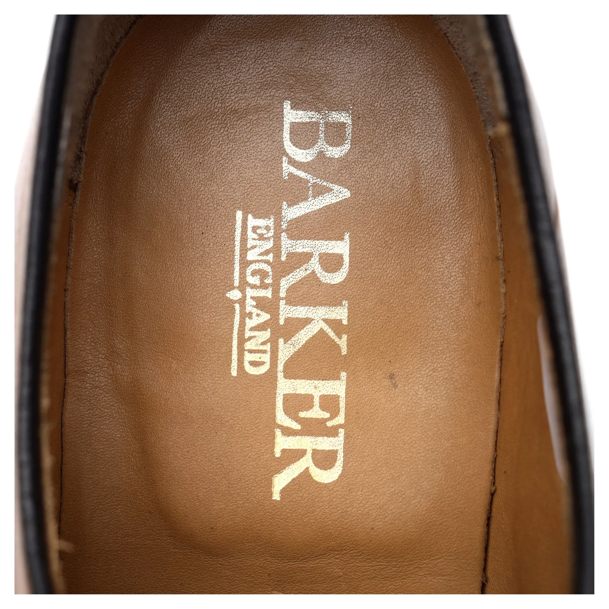 'Nairn' Tan Brown Leather Derby UK 11 F