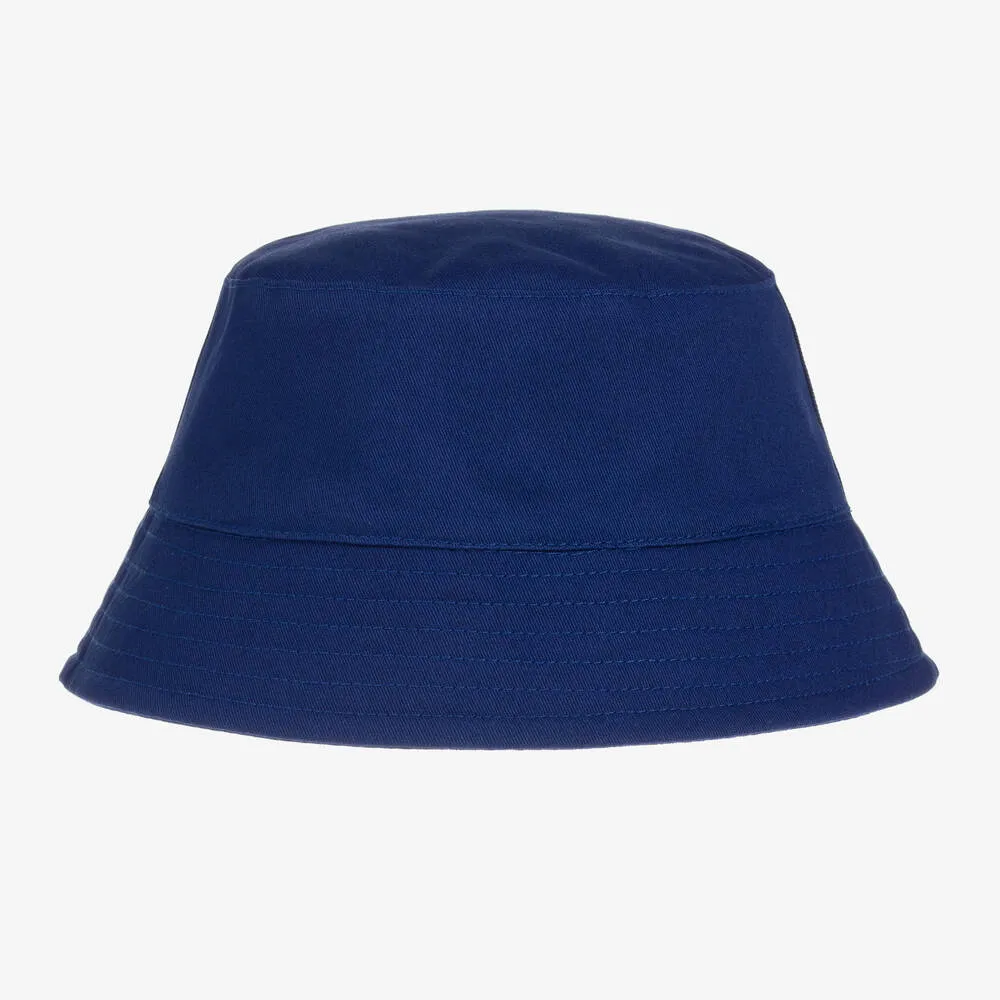 Navy Blue Logo Bucket Hat