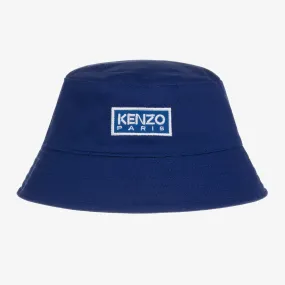 Navy Blue Logo Bucket Hat