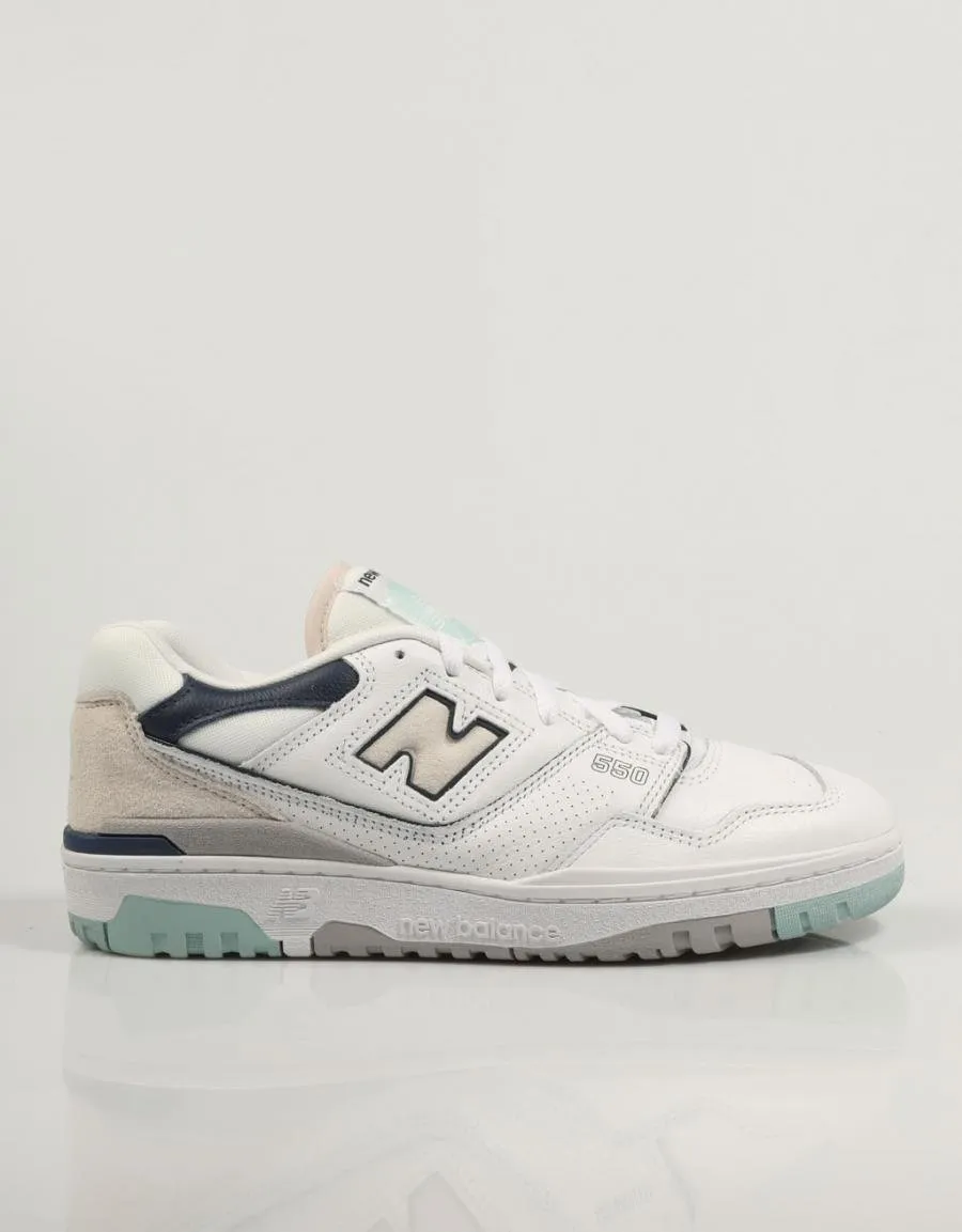 New Balance BB550 WCA White Blue sneakers 83403