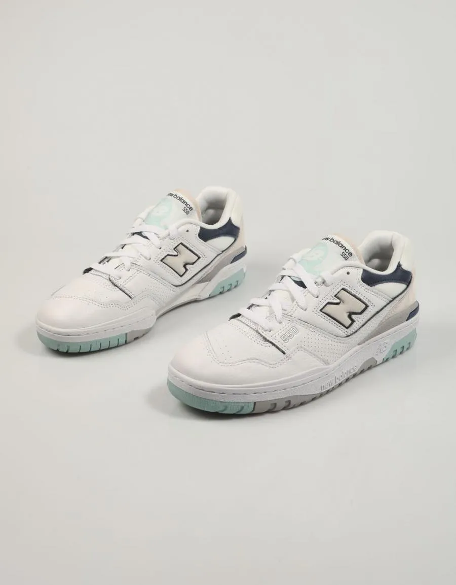 New Balance BB550 WCA White Blue sneakers 83403