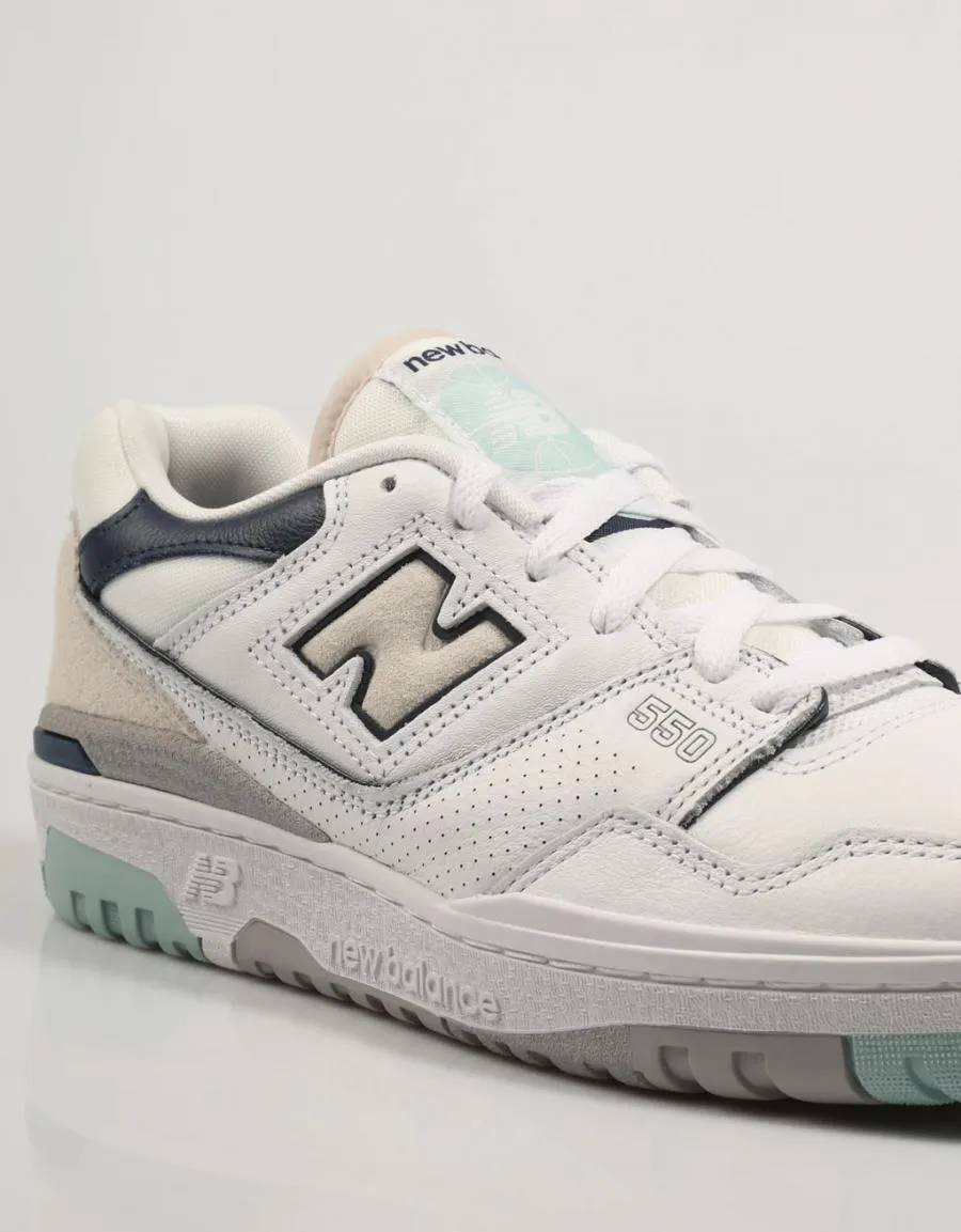 New Balance BB550 WCA White Blue sneakers 83403