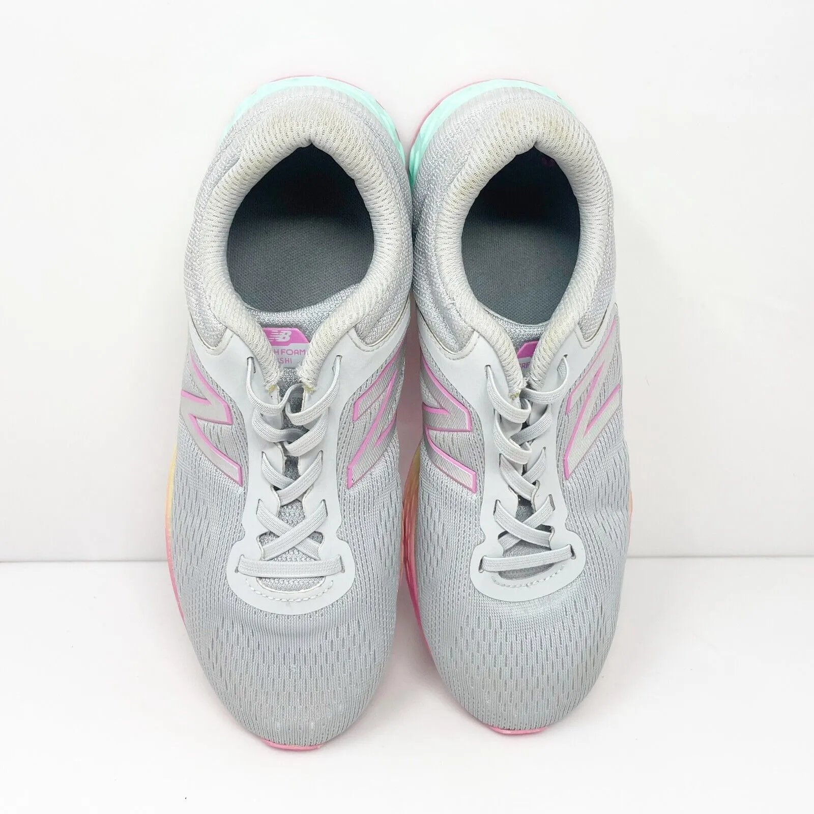 New Balance Girls Fresh Foam Arishi V2 YAARIFL2 Gray Running Shoes Sneakers 5.5W