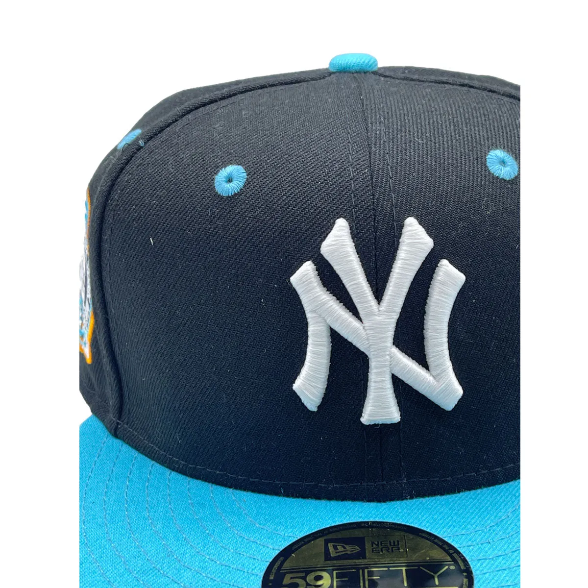 New Era 59Fifty New York Yankees 2000 Subway Series Patch Fitted Hat Black