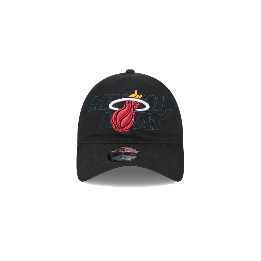 Miami HEAT 2023 Draft New Era Dad Hat