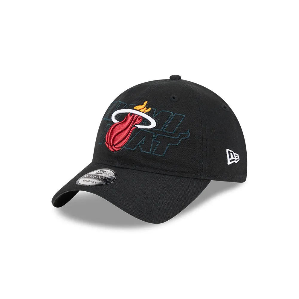 Miami HEAT 2023 Draft New Era Dad Hat