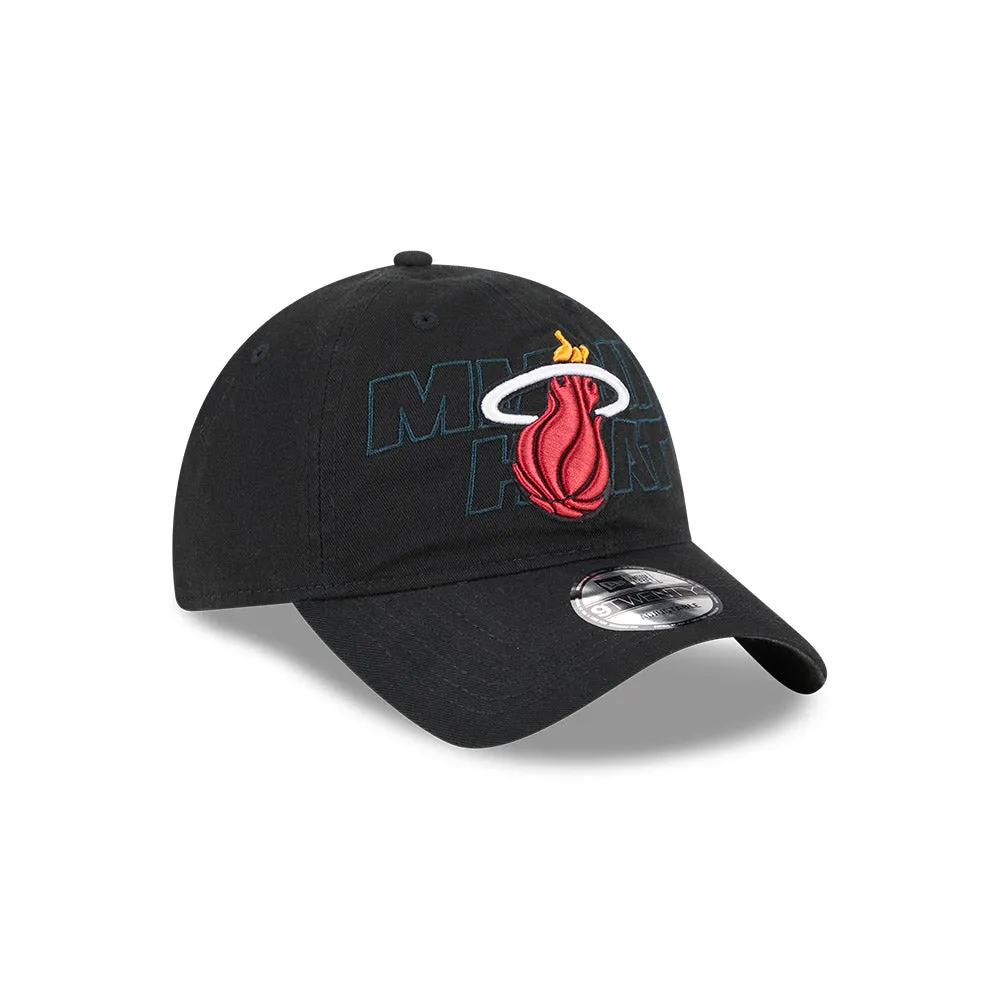 Miami HEAT 2023 Draft New Era Dad Hat