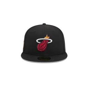 New Era Miami HEAT Side Patch Fitted Hat