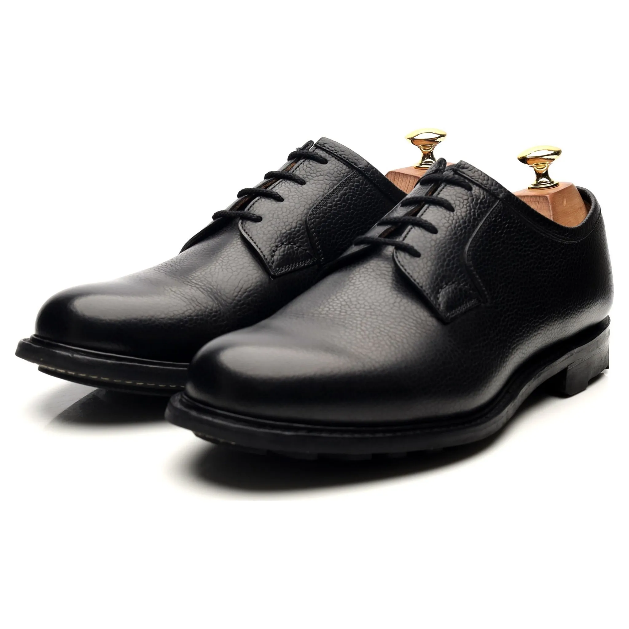 'Newbridge 2' Black Leather Derby UK 8 G