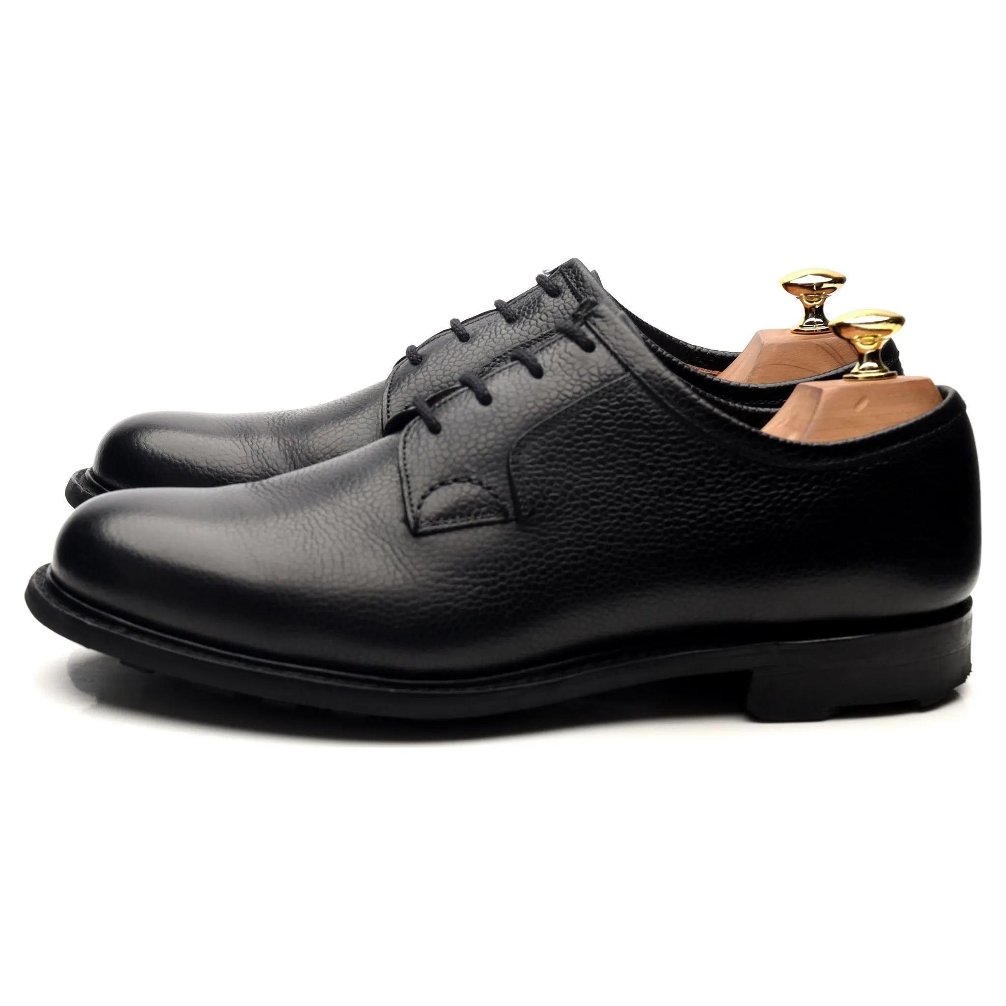 'Newbridge 2' Black Leather Derby UK 8 G