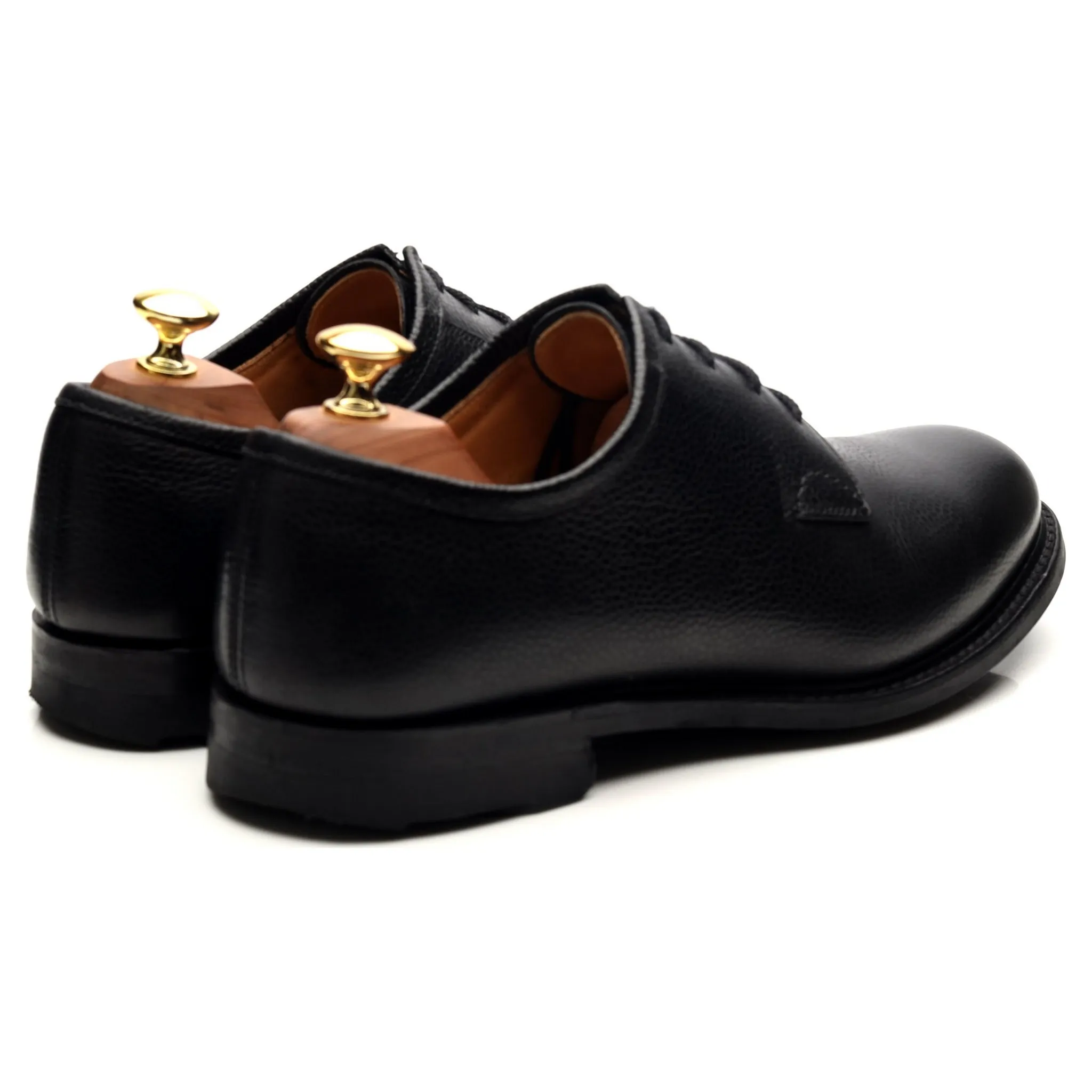 'Newbridge 2' Black Leather Derby UK 8 G