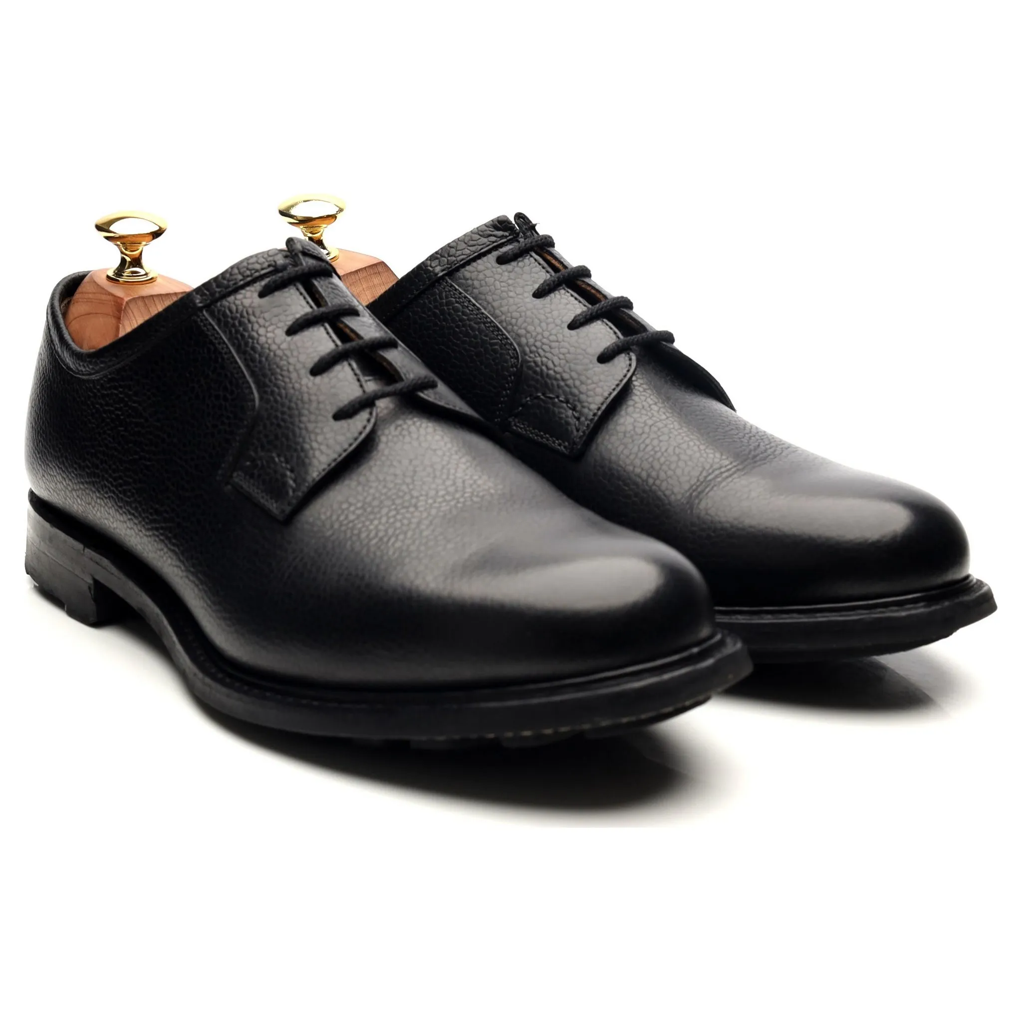 'Newbridge 2' Black Leather Derby UK 8 G