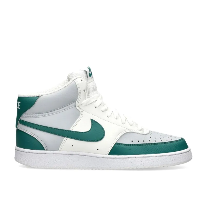 Nike Court Vision Md Hombre White Green Sneakers