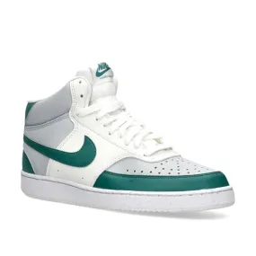 Nike Court Vision Md Hombre White Green Sneakers