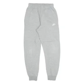 NIKE Mens Joggers Grey Tapered XS W26 L27