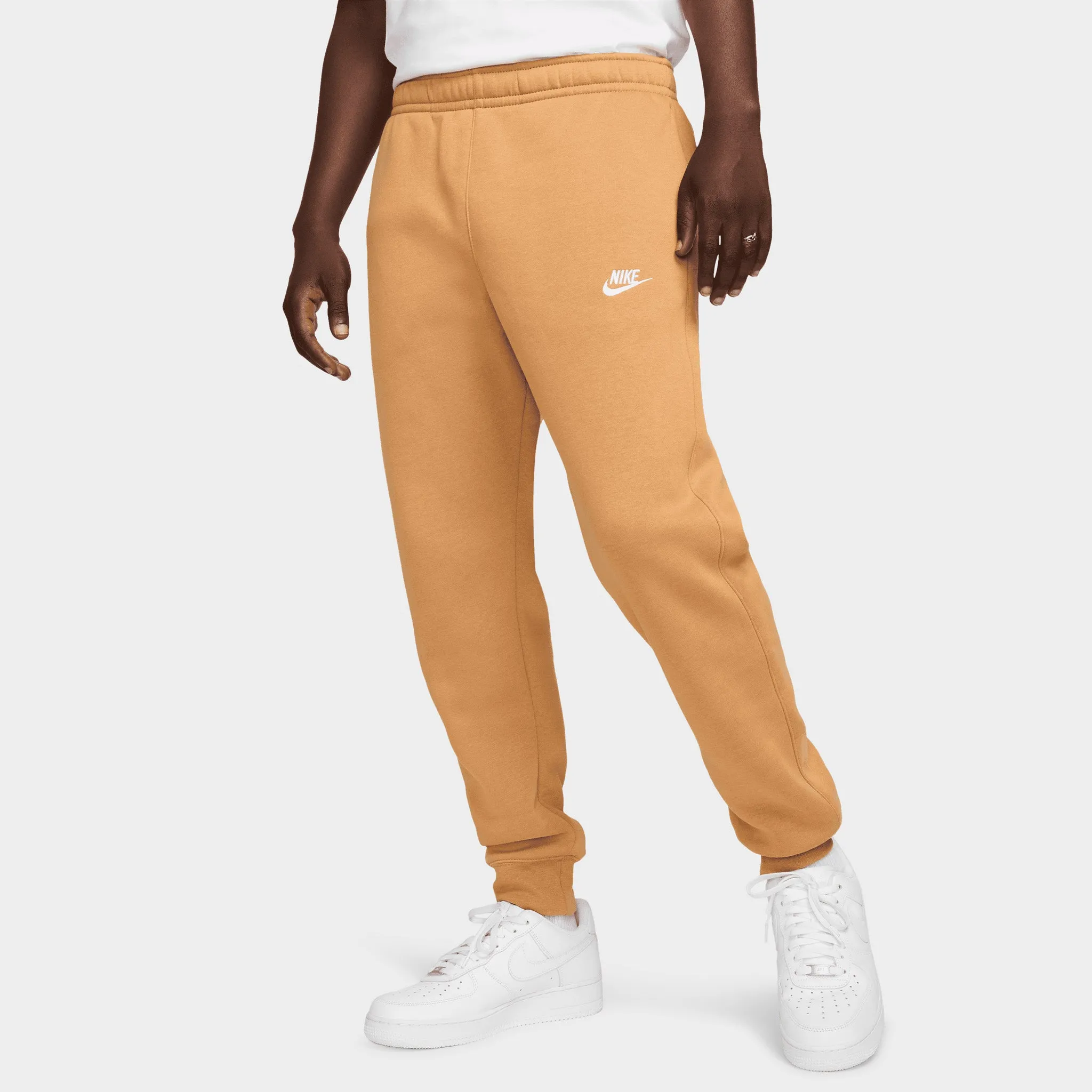 Nike Sportswear Club Fleece Joggers Flax / White