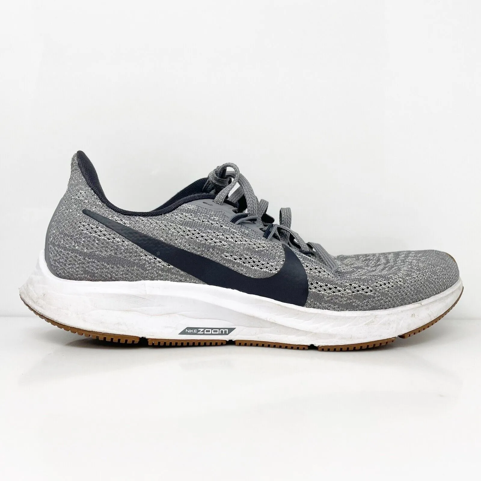 Nike Womens Air Zoom Pegasus 36 AQ2210-001 Gray Running Shoes Sneakers Size 8.5