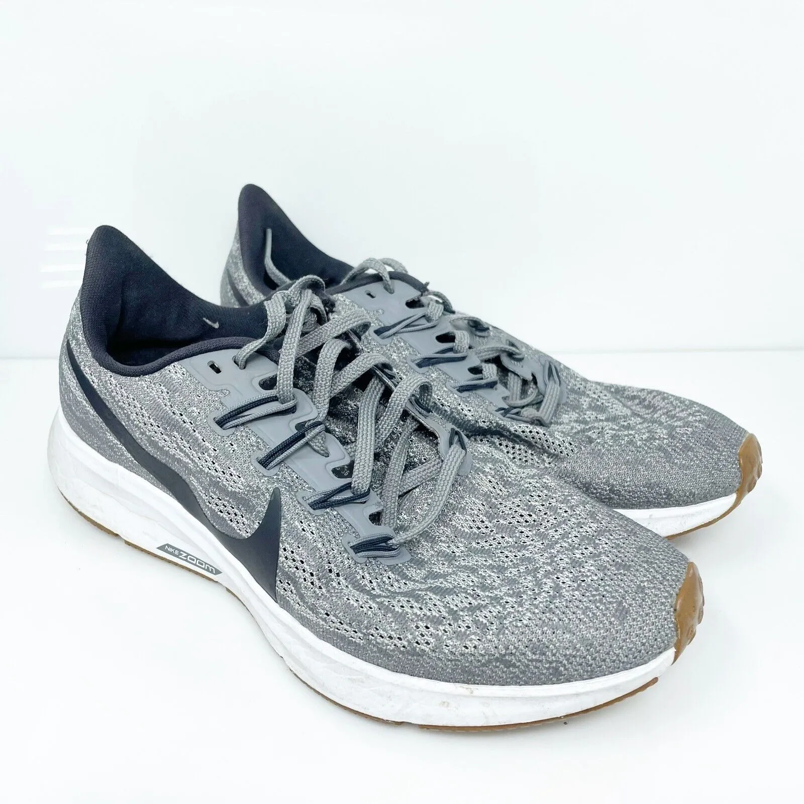 Nike Womens Air Zoom Pegasus 36 AQ2210-001 Gray Running Shoes Sneakers Size 8.5