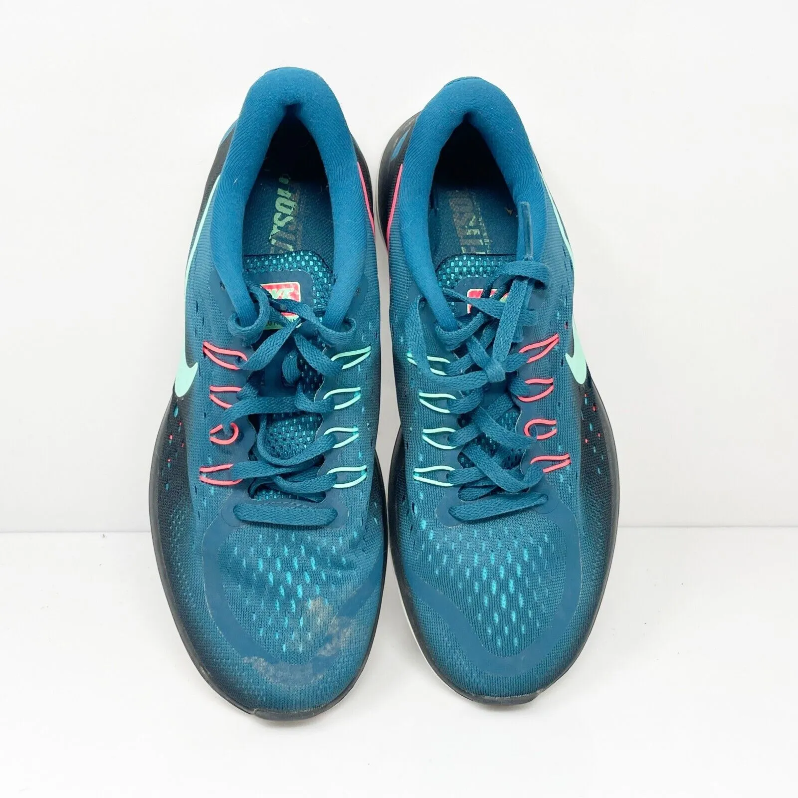 Nike Womens Flex 2017 RN 898476-401 Blue Running Shoes Sneakers Size 9