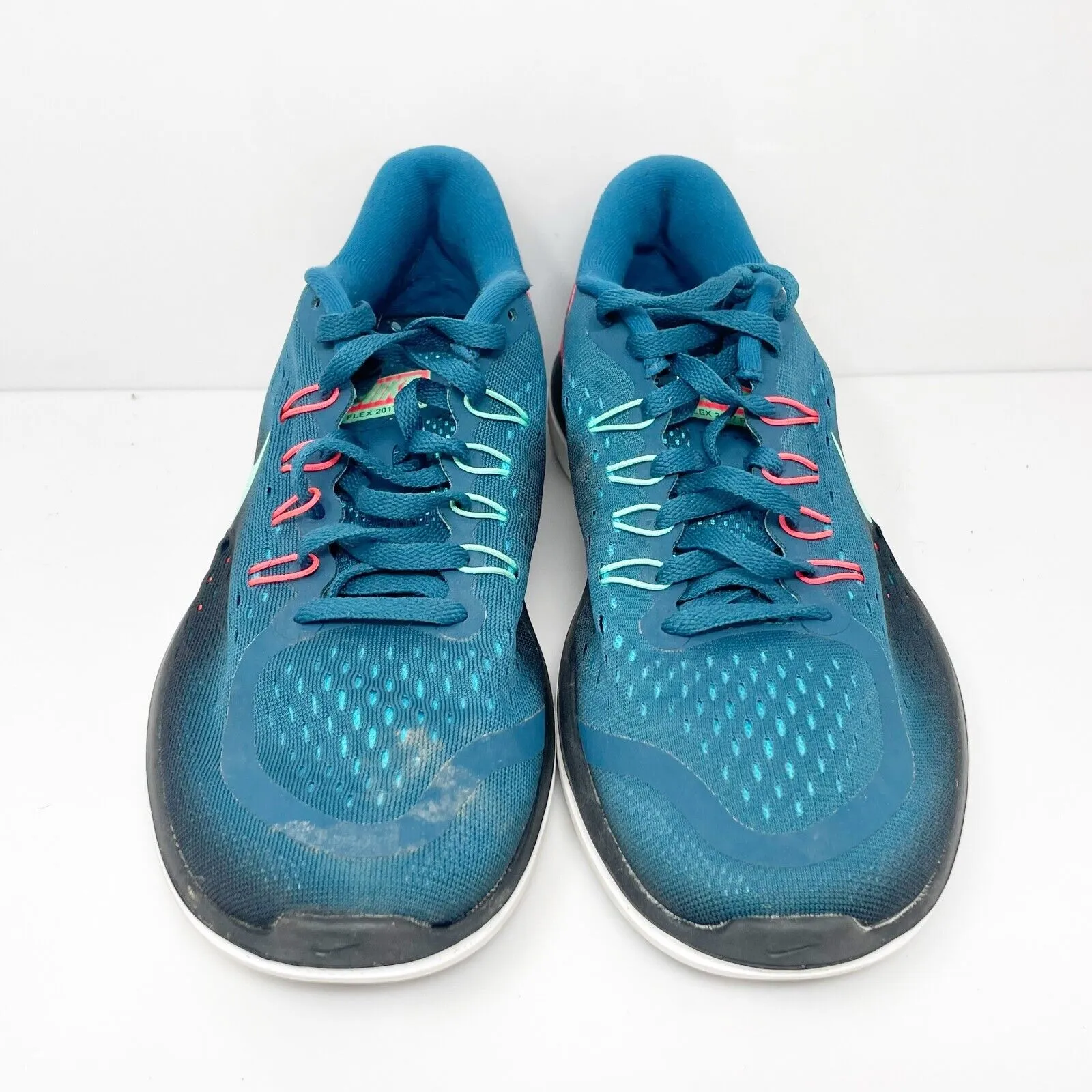 Nike Womens Flex 2017 RN 898476-401 Blue Running Shoes Sneakers Size 9