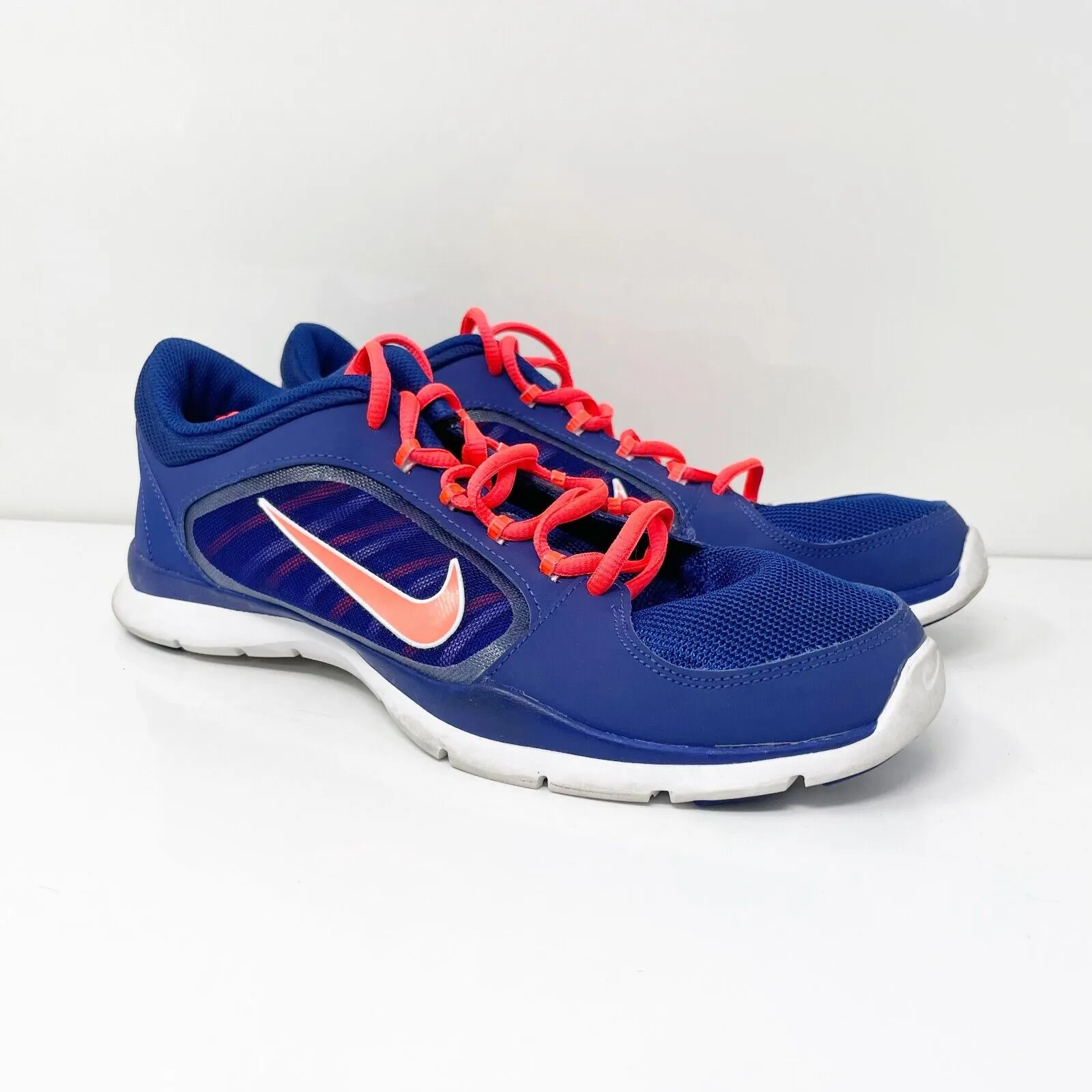 Nike Womens Flex Trainer 4 643083-406 Blue Running Shoes Sneakers Size 9.5