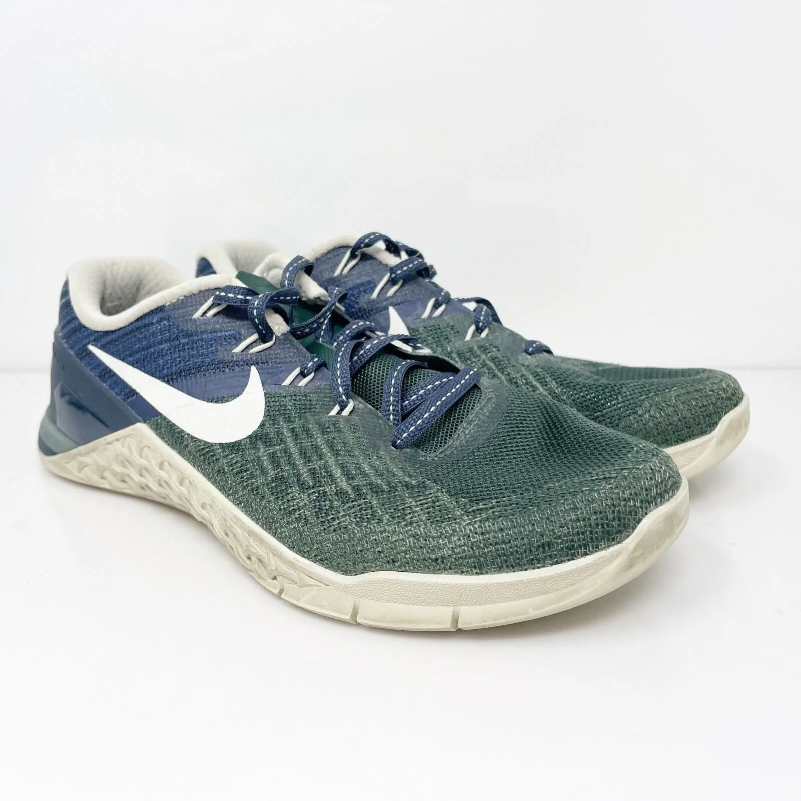 Nike Womens Metcon 3 849807-301 Green Running Shoes Sneakers Size 5.5