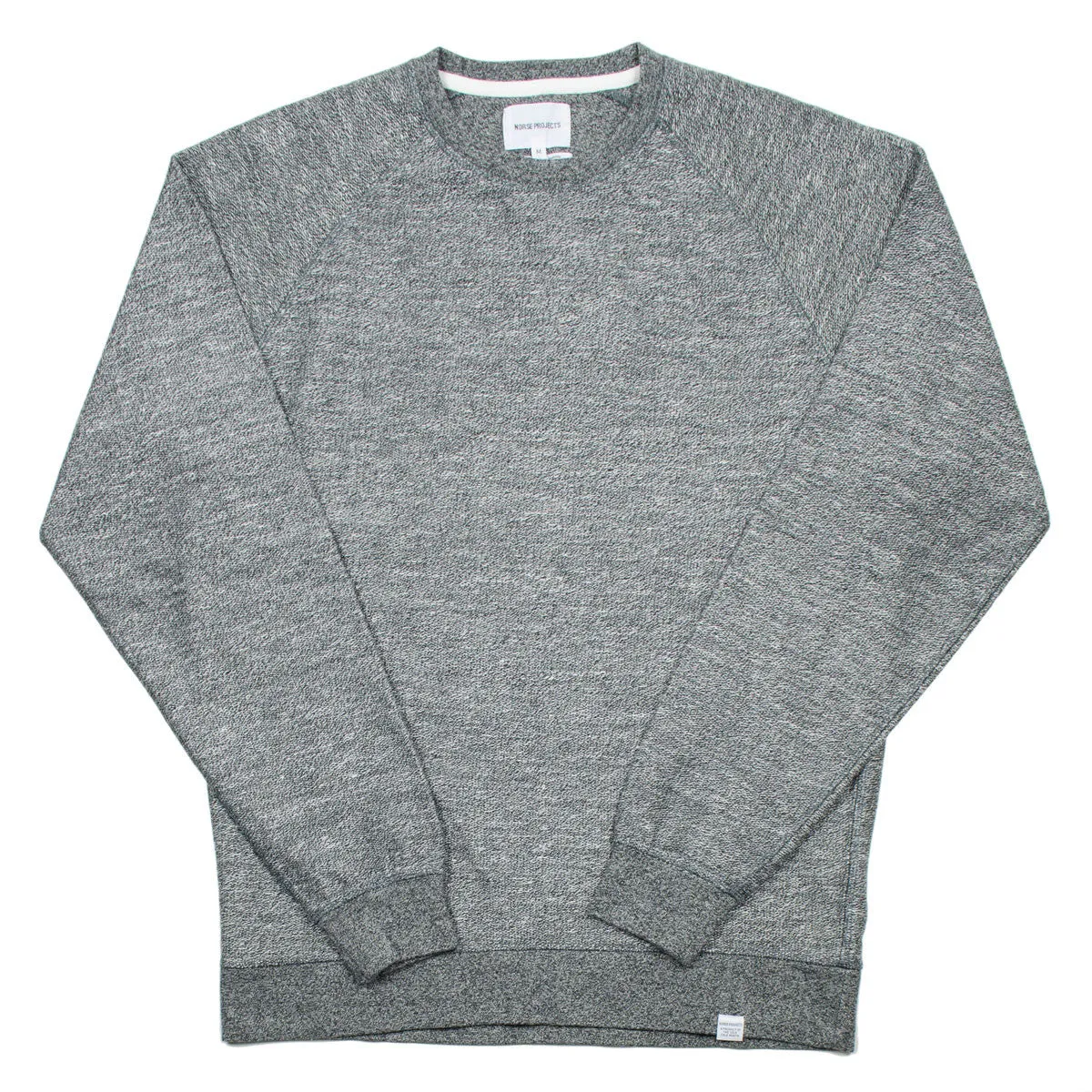 Ketel Mouliné Sweatshirt in Charcoal