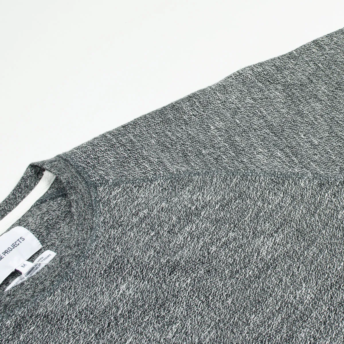 Ketel Mouliné Sweatshirt in Charcoal