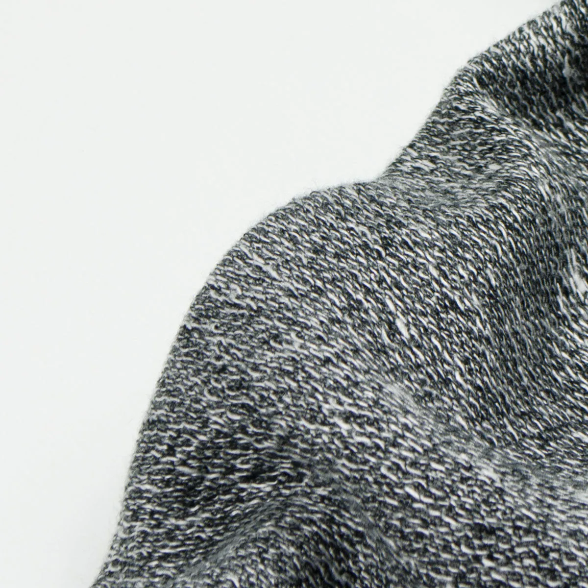 Ketel Mouliné Sweatshirt in Charcoal