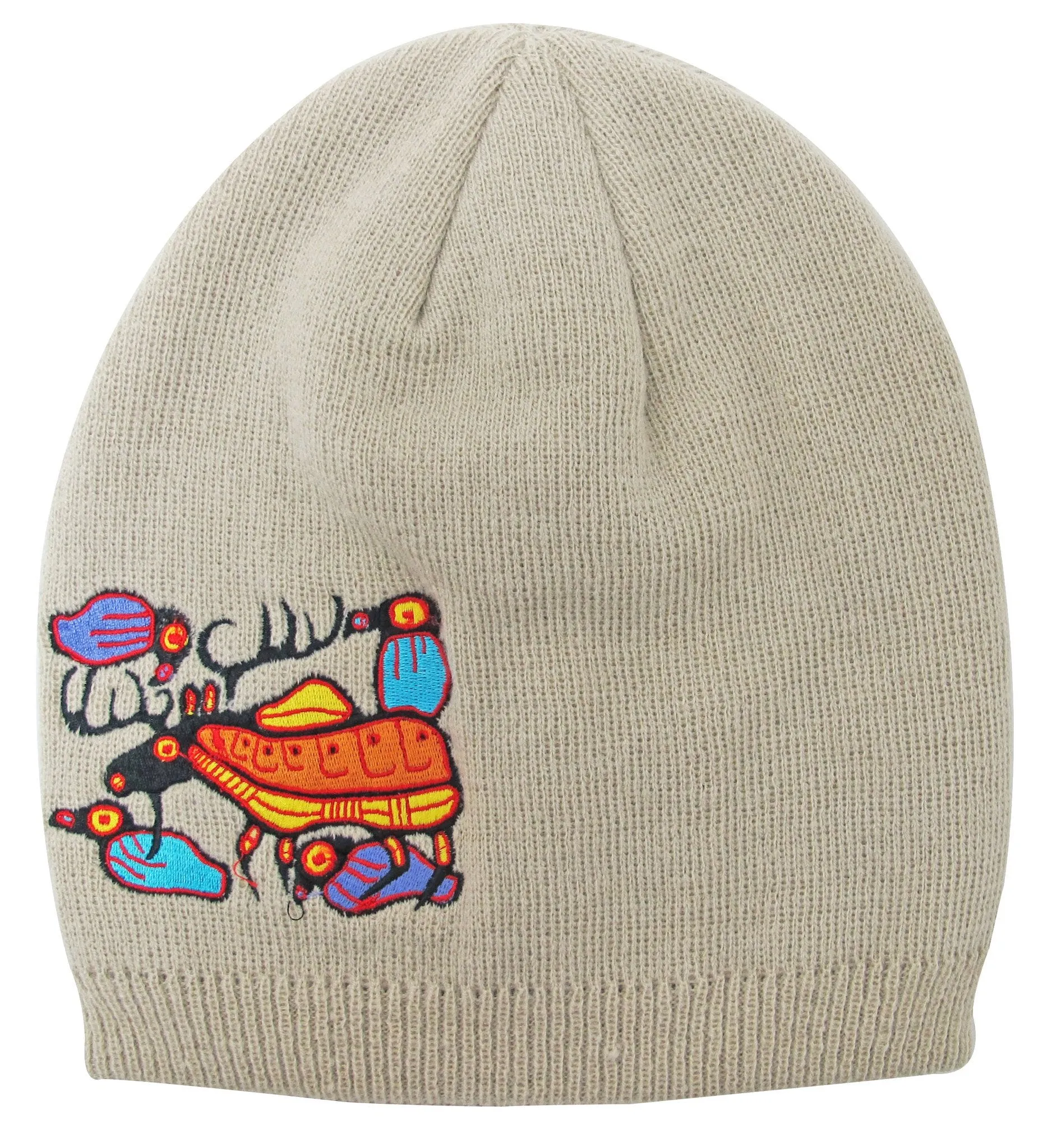 Moose Harmony Embroidered Knitted Hat