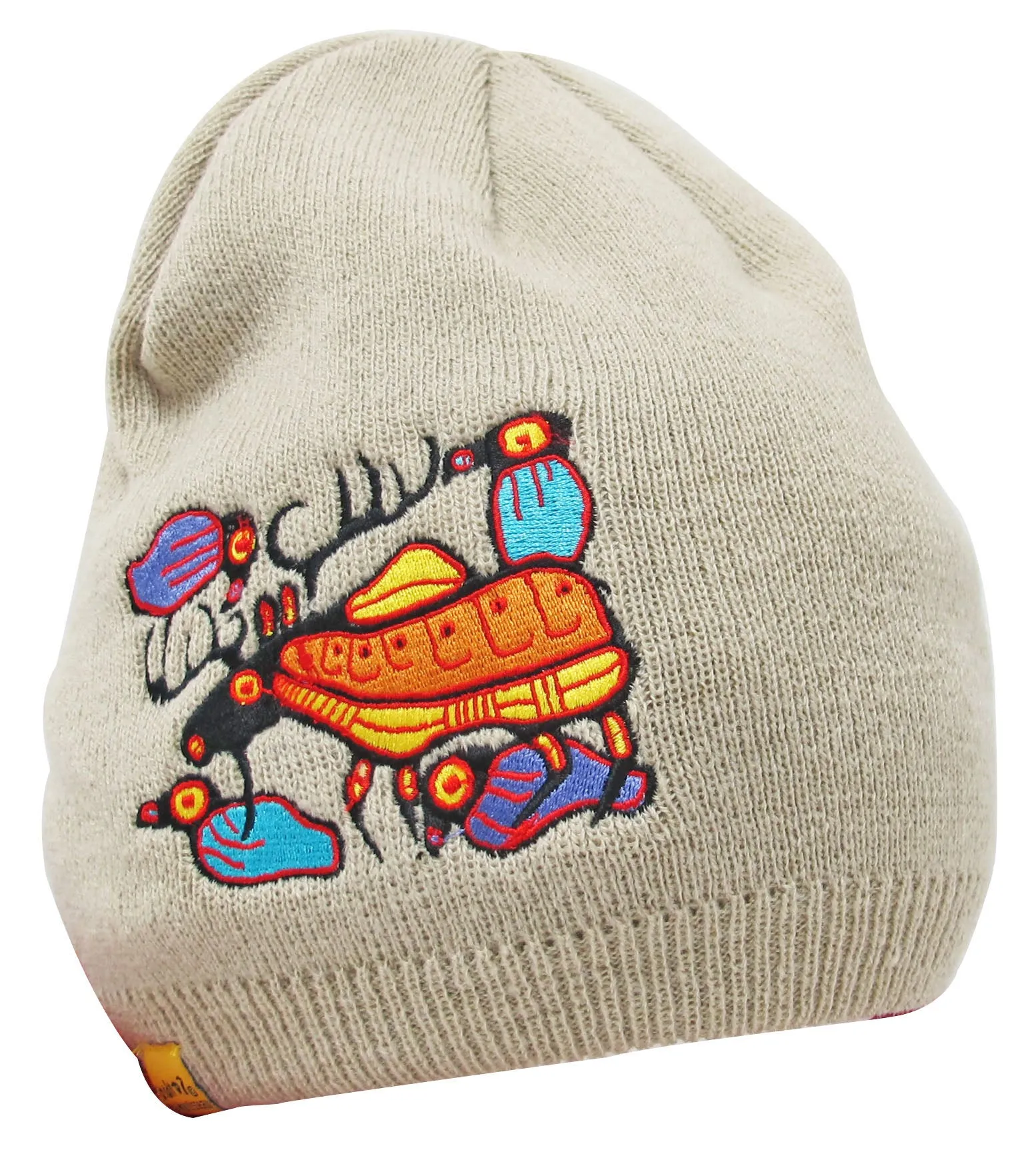 Moose Harmony Embroidered Knitted Hat