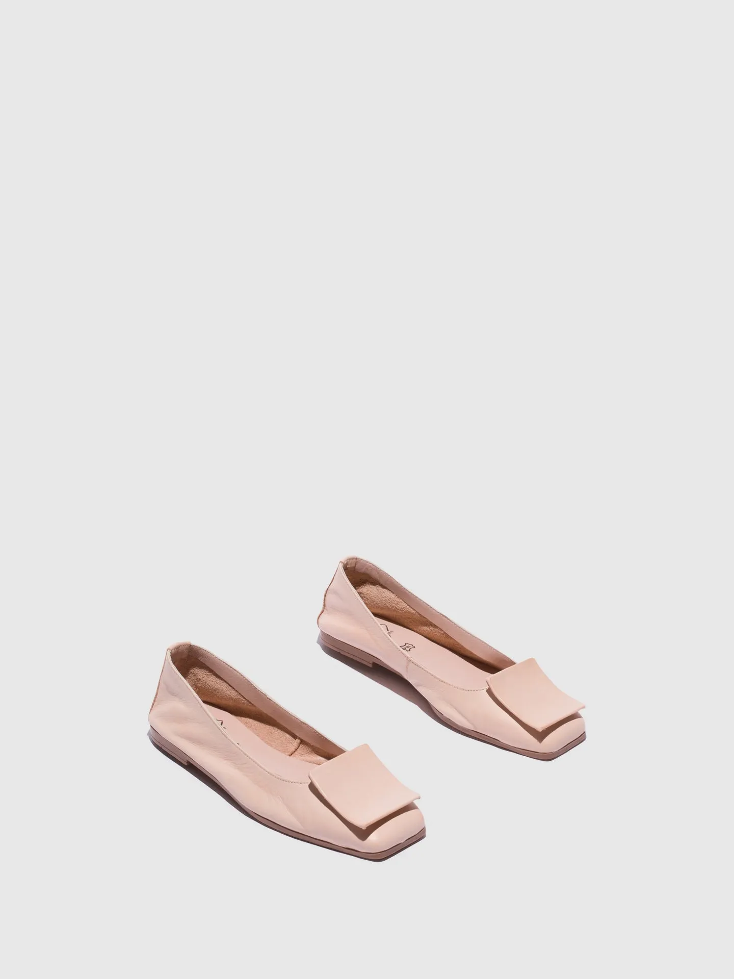 Nude Mocassins Shoes