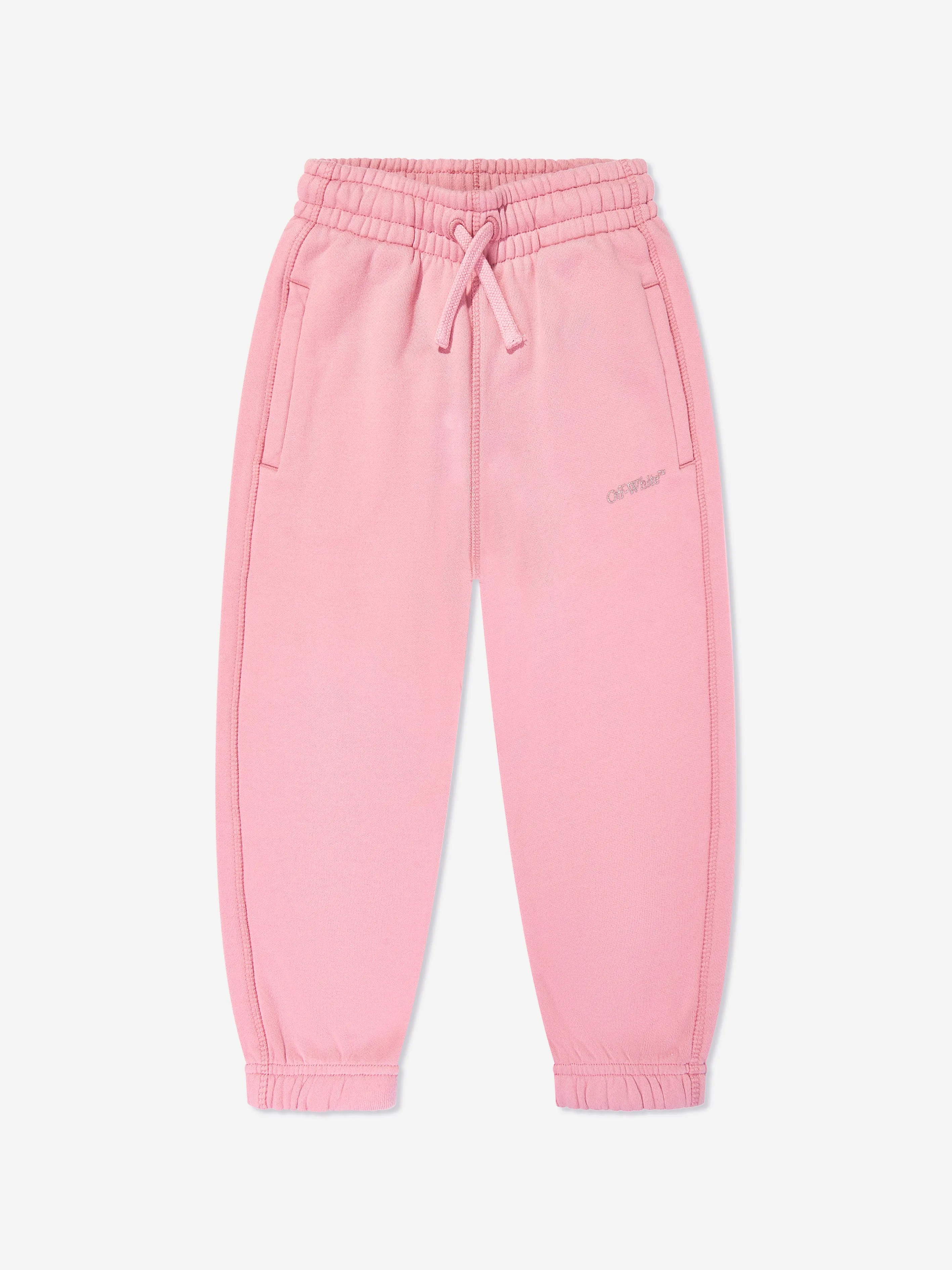 Off-White Girls Bookish Joggers in Pink