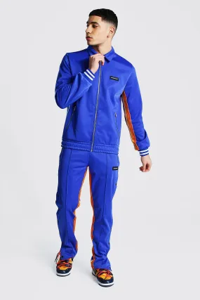 Official Man Harrington Tricot Tracksuit | boohooMAN UK