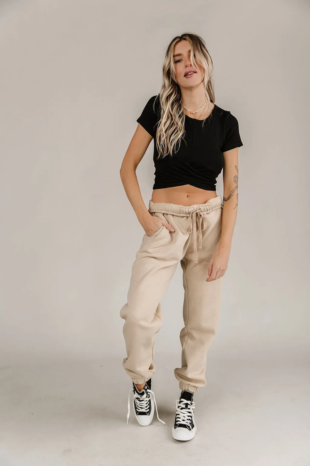 Tan Offline Joggers