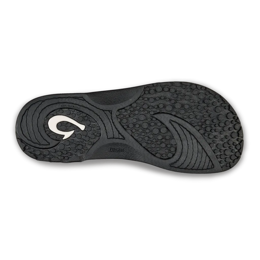 Olukai Men's Nalu Slide Black Black Sandal