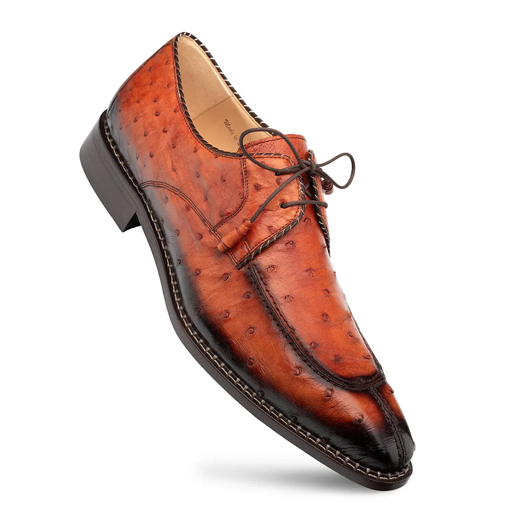 Ostrich 2-Eyelet Derby