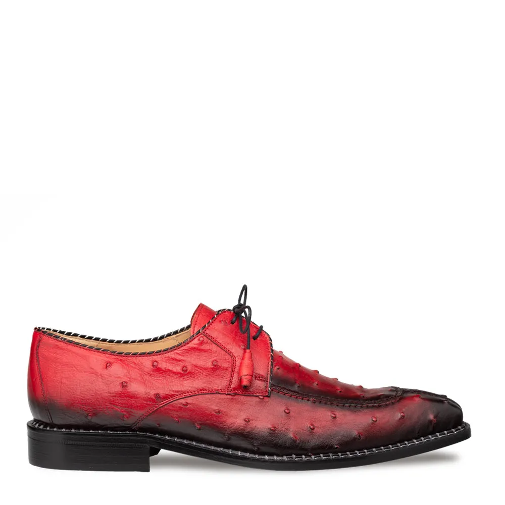 Ostrich 2-Eyelet Derby